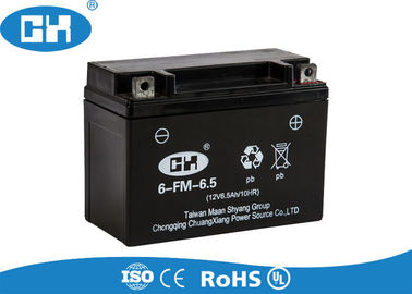 Lightweight Rechargeable Motorcycle Battery 138 * 61 * 101mm Long Service Life